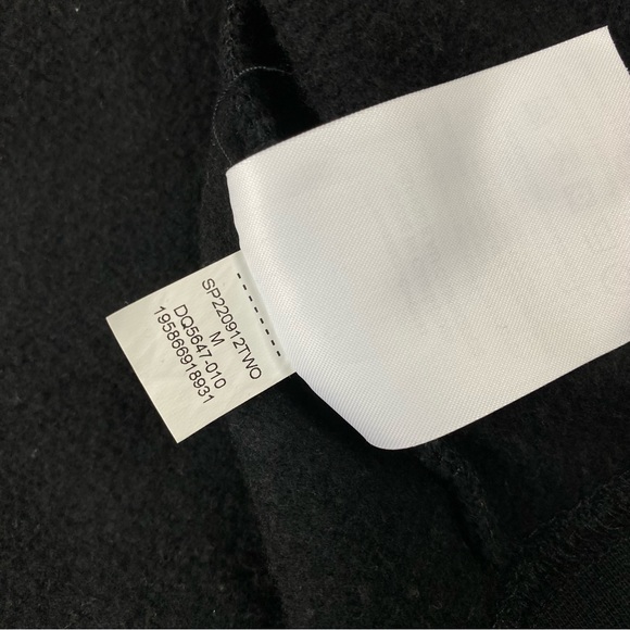 Nike Air Jordan Full Zip Black Fleece Hoodie Men’s Size Medium - Picture 5 of 11